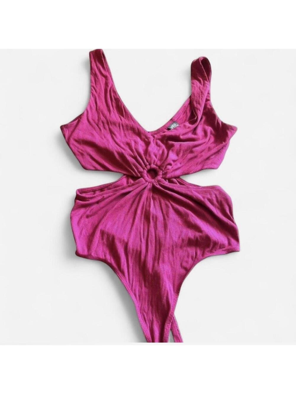 Wild Fable Women's Pink Bodysuit